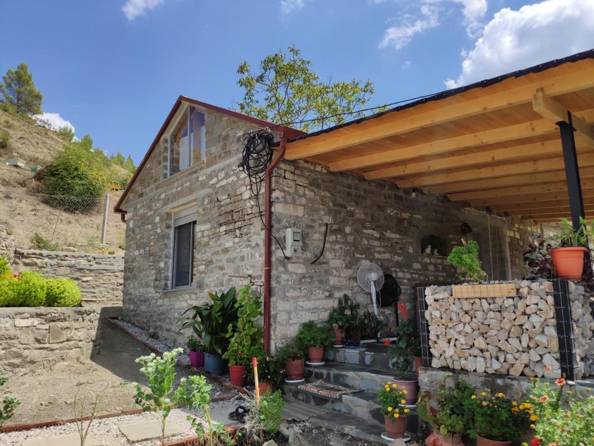 Villa Stone House Kelcyre Esterno foto