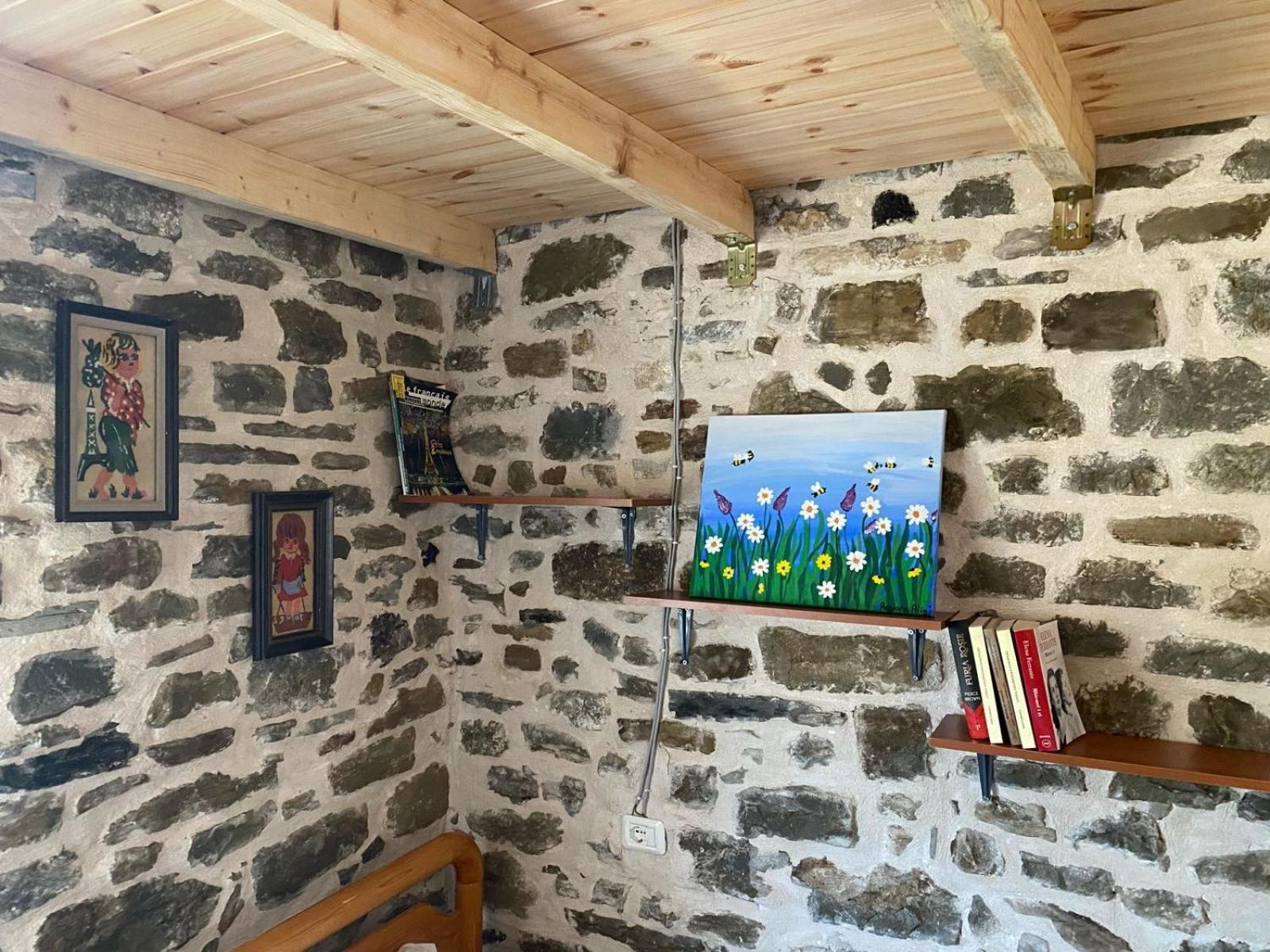 Villa Stone House Kelcyre Esterno foto